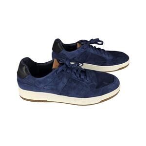 VINCE BLUE MASON SNEAKER SUEDE LEATHER GUM SOLE CASUAL SHOE SIZE 9